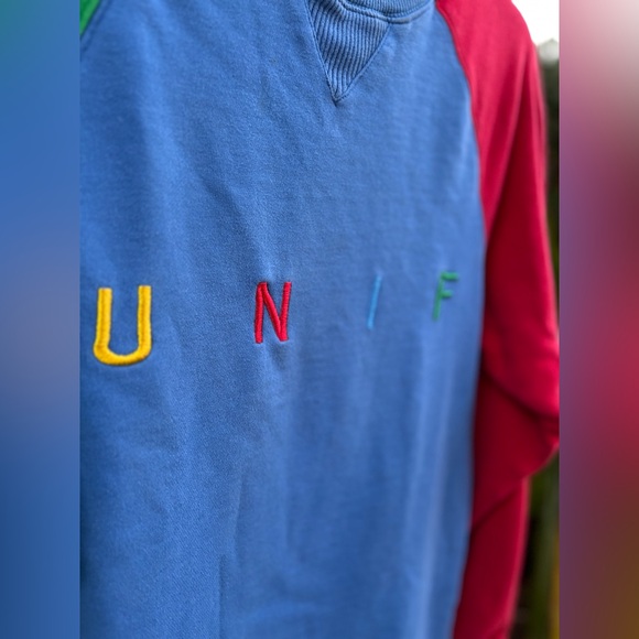 UNIF Multicolored Pullover Sweatshirt - Picture 4 of 11